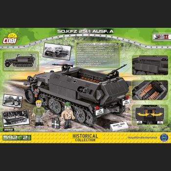 Sd. Kfz. 251/1 Ausf.A 592 Kl.HC WWII